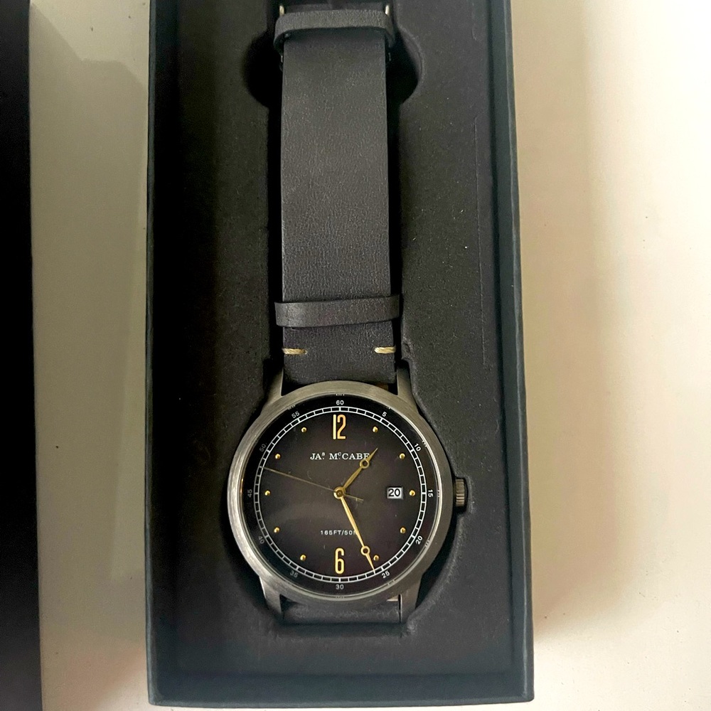 JAMES MCCABE HERITAGE 42 QUARTZ // JM-1034-02 mens watch